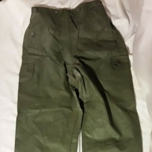 RARE VINTAGE 1986 GERMAN MILITARY GRAY Pants 28x30 IH00464